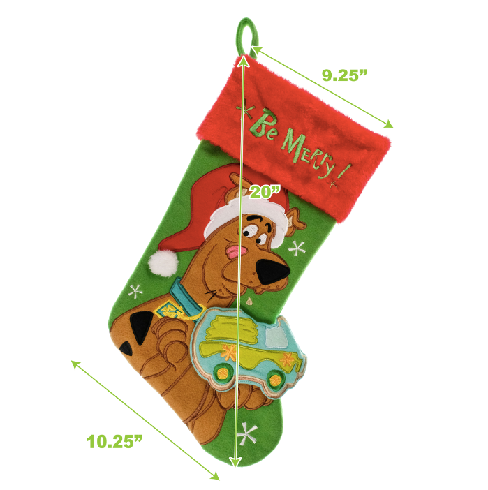
                  
                    Scooby Doo Applique Christmas Stocking
                  
                