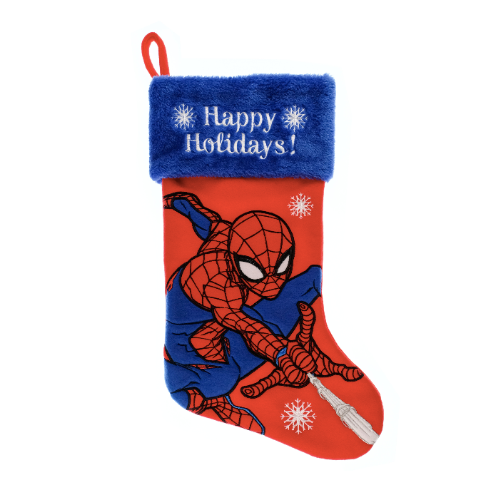 Spider-man Embroidered Christmas Stocking