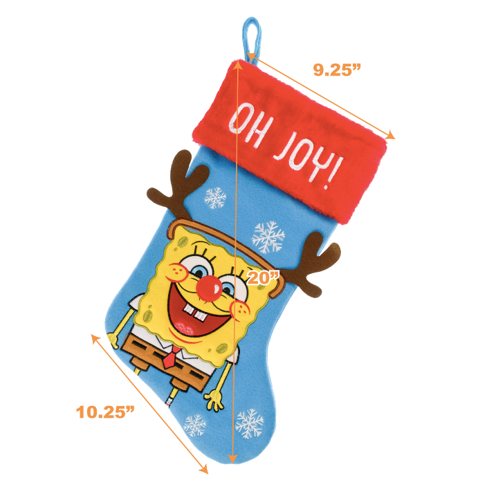 
                  
                    SpongeBob SquarePants Applique Christmas Stocking
                  
                