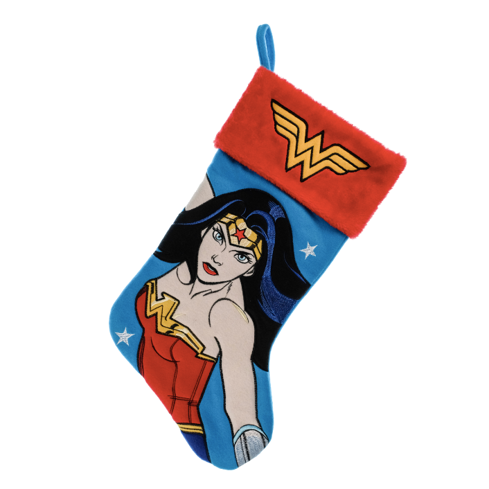 
                  
                    Wonder Woman Applique Christmas Stocking
                  
                