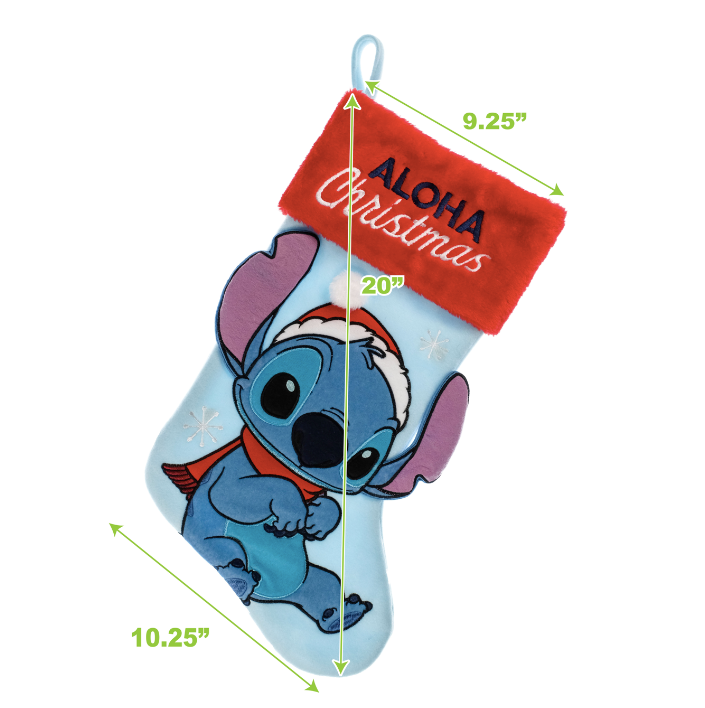 Stitch Applique Christmas Stocking – WondaPop