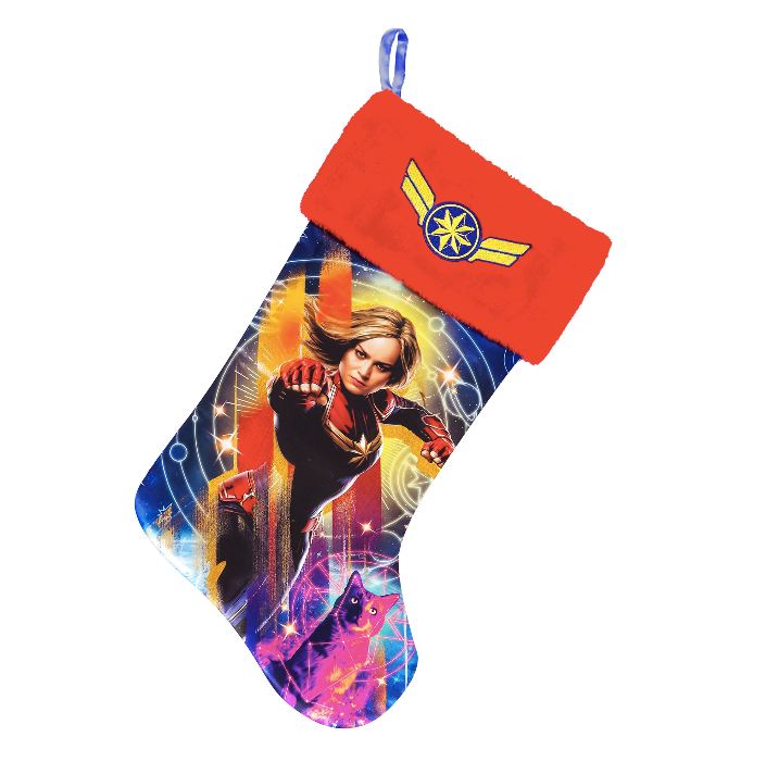 
                  
                    Captain Marvel Satin Christmas Stocking
                  
                