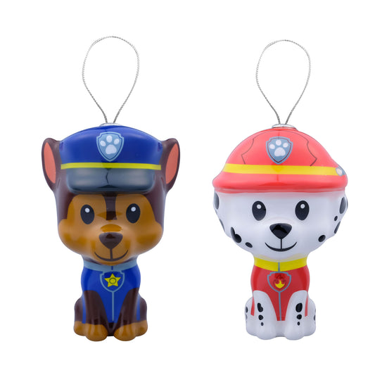 Paw Patrol Ornaments 2 pack