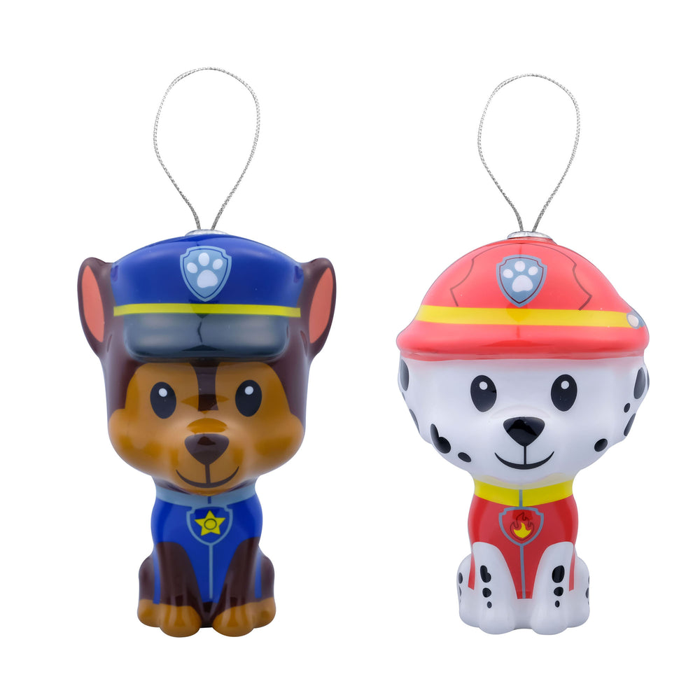 Paw Patrol Ornaments 2 pack