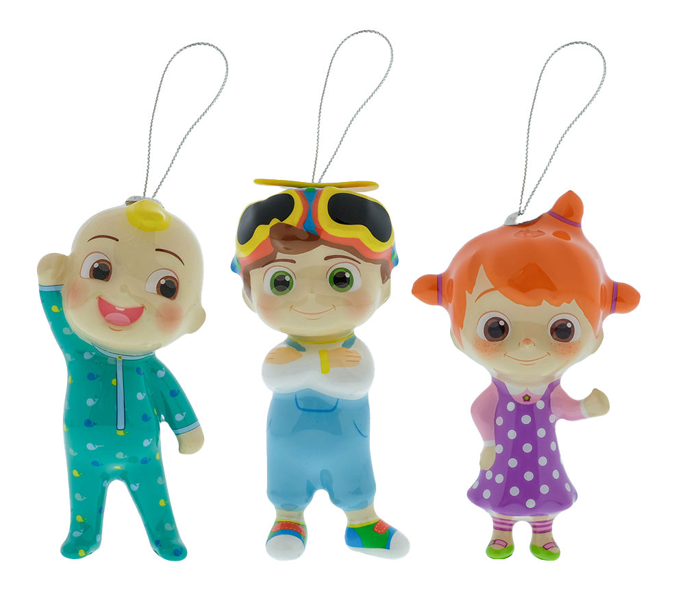 
                  
                    CoComelon Ornaments 3 Pack
                  
                