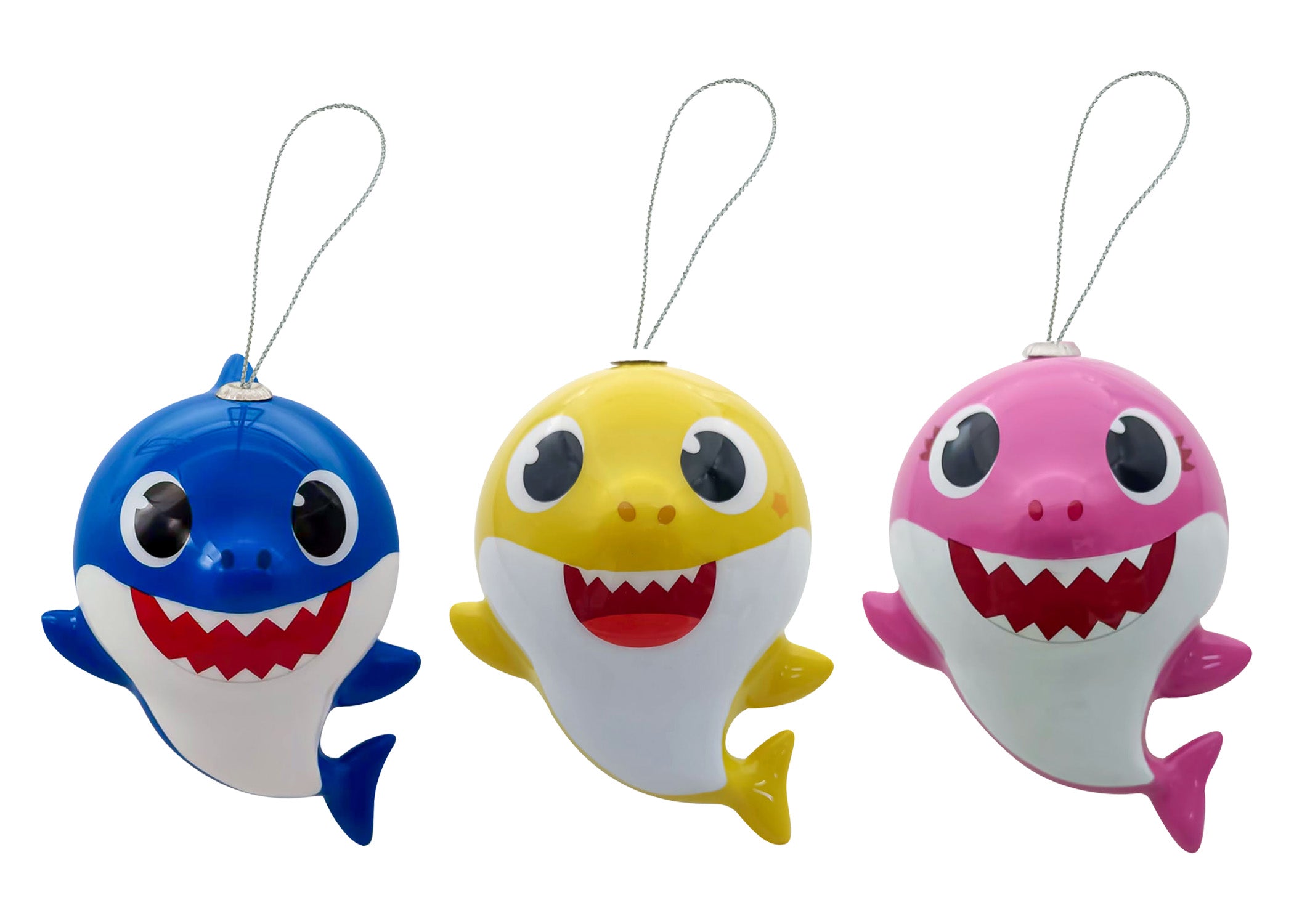 Baby Shark Ornaments 3 Pack