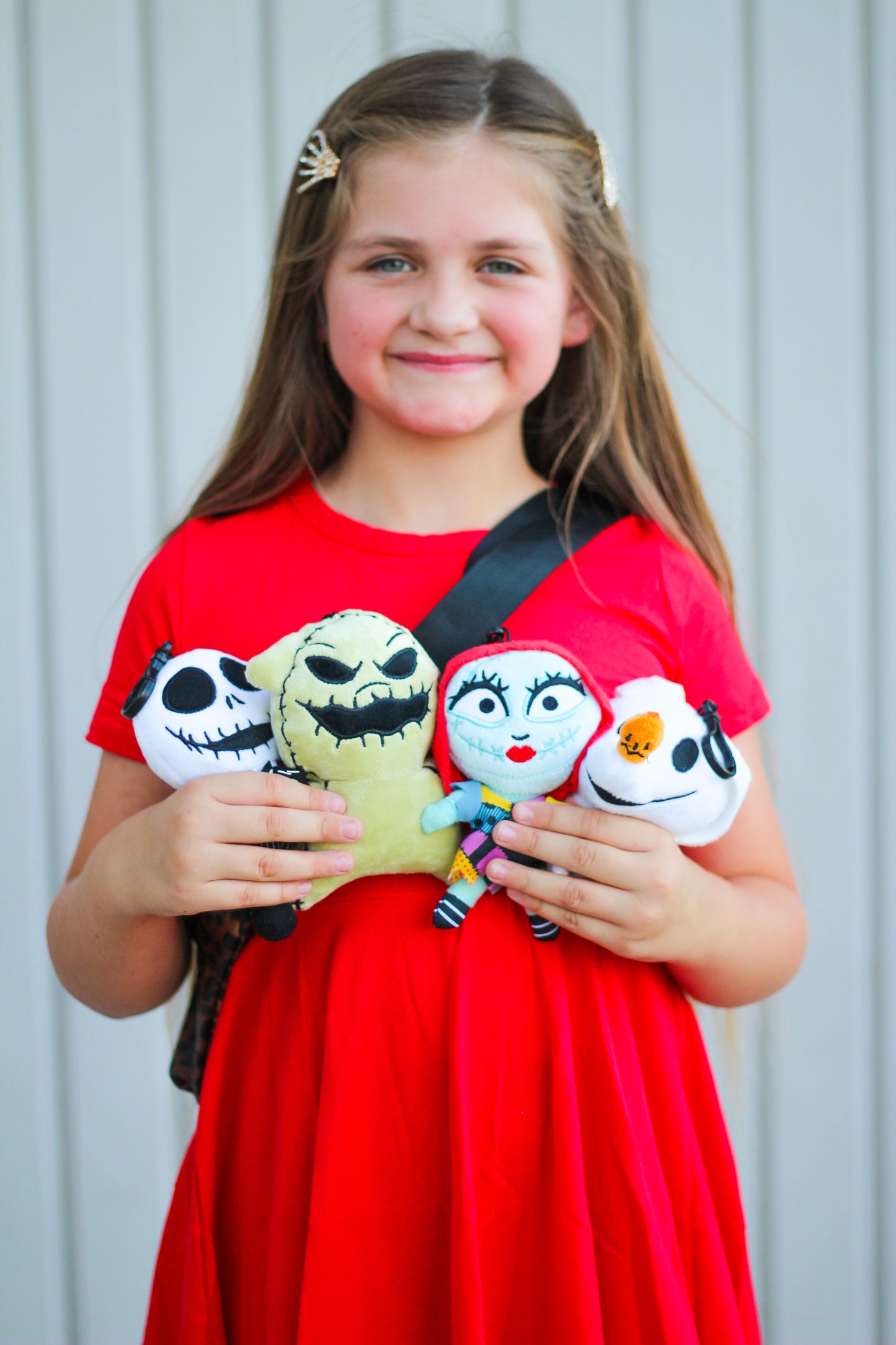 
                  
                    Disney The Nightmare Before Christmas 4-pack of 6 inch Plush Clips featuring Jack, Sally, Oogie Boogie and Zero
                  
                