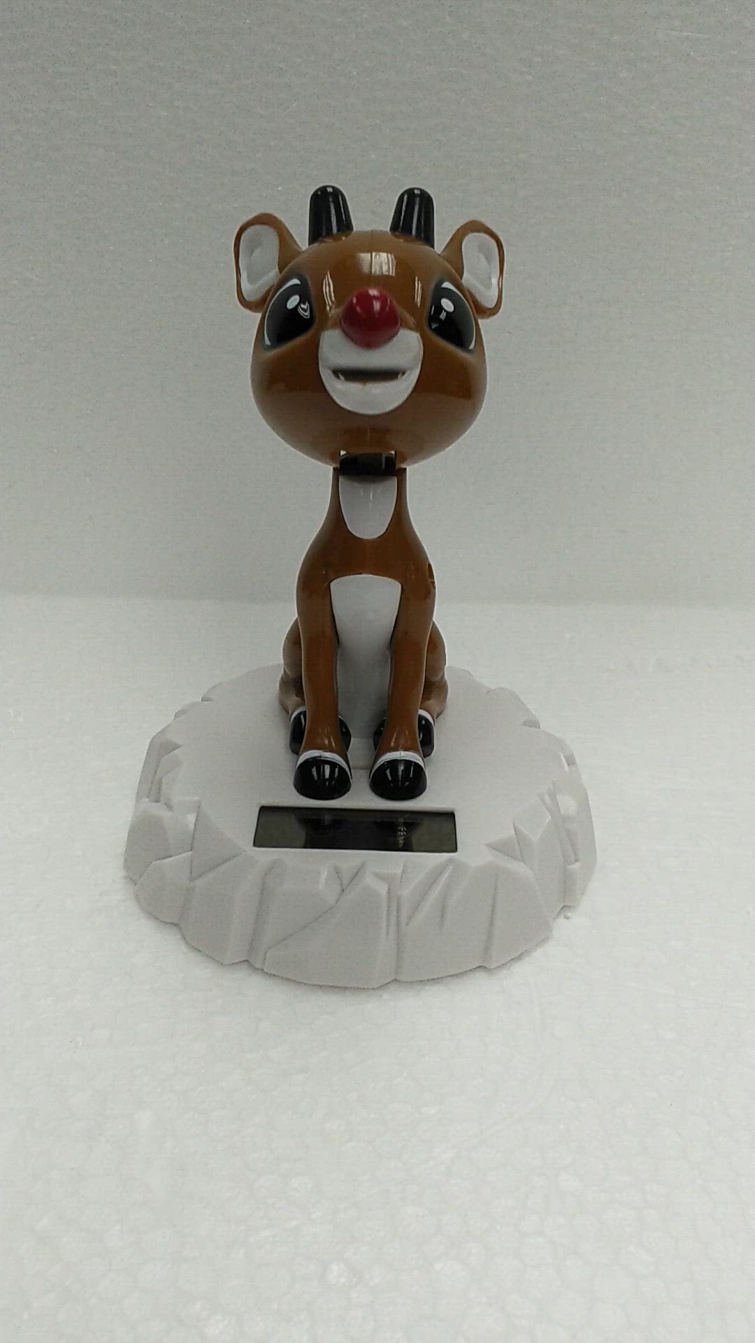 
                  
                    Load and play video in Gallery viewer, Rudolph the Red Nosed Reindeer Solar Bobble
                  
                