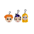 Hocus Pocus 3-pack of 3.5" Plush Clips featuring Winifred, Sarah and Mary