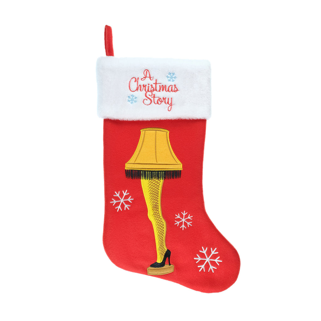 A Christmas Story Embroidered 20" Applique Christmas Stocking