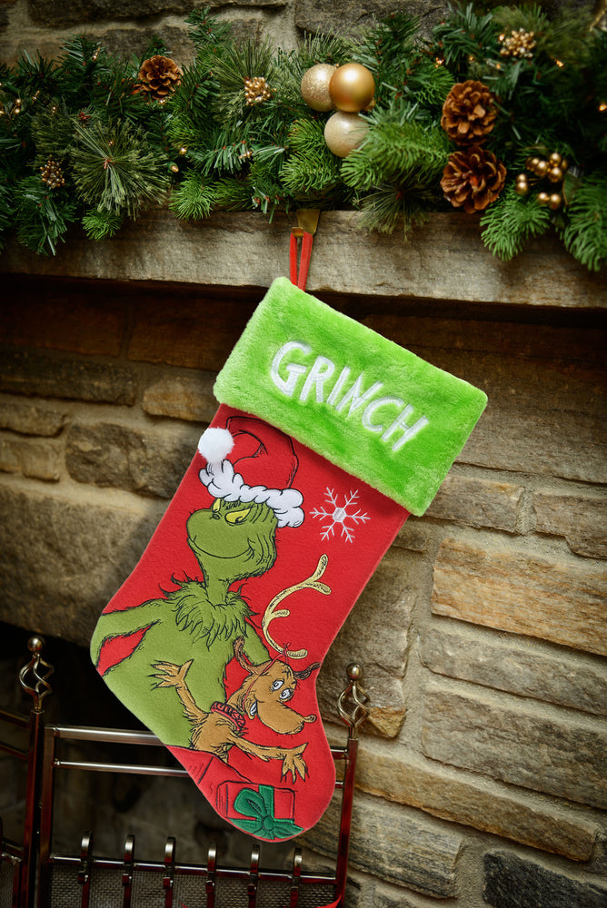 
                  
                    How the Grinch Stole Christmas 20" Applique Christmas Stocking
                  
                