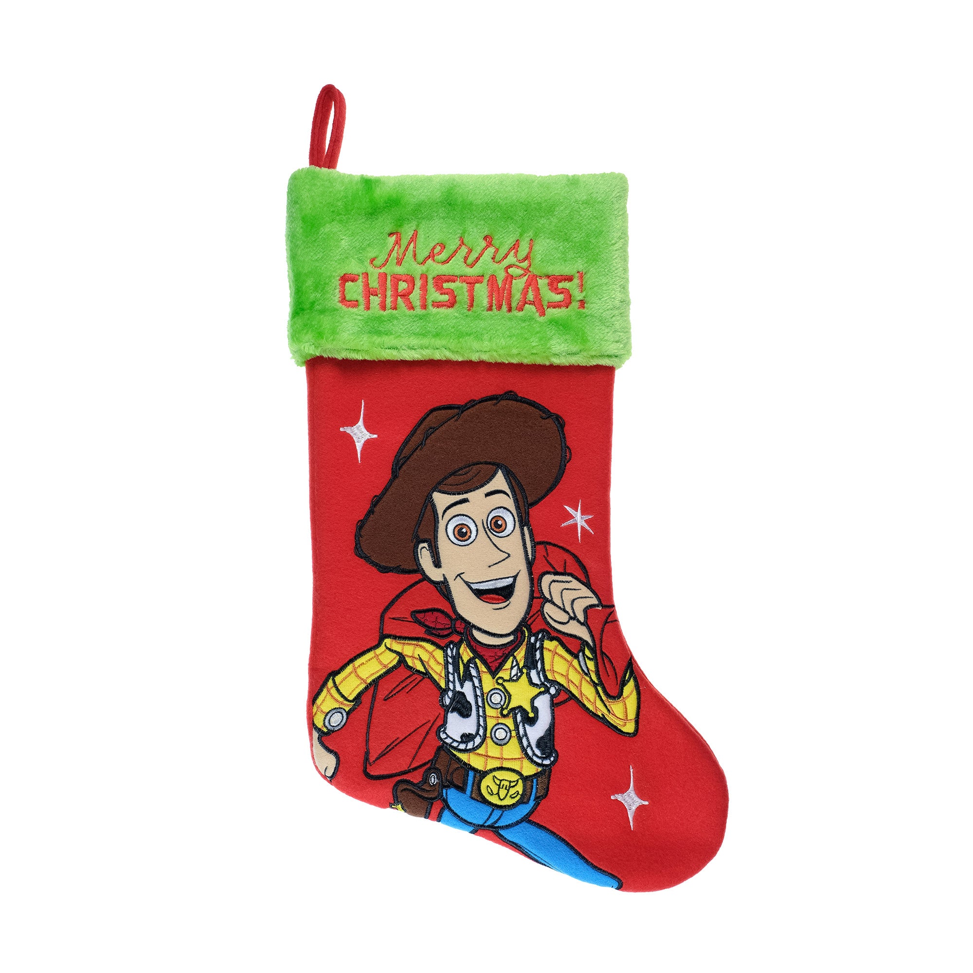 Toy Story - Woody 20" Applique Christmas Stocking