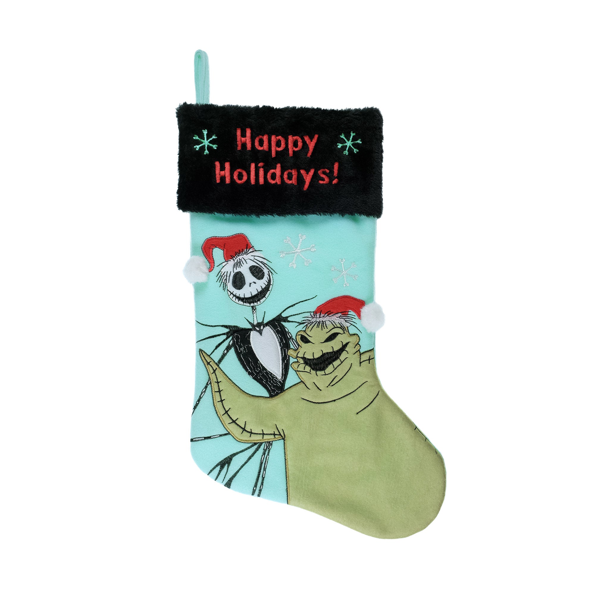 The Nightmare Before Christmas--Oogie Christmas Stocking 20" Applique Stocking