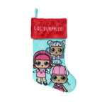 LOL Surprise Embroidered 20" Applique Christmas Stocking
