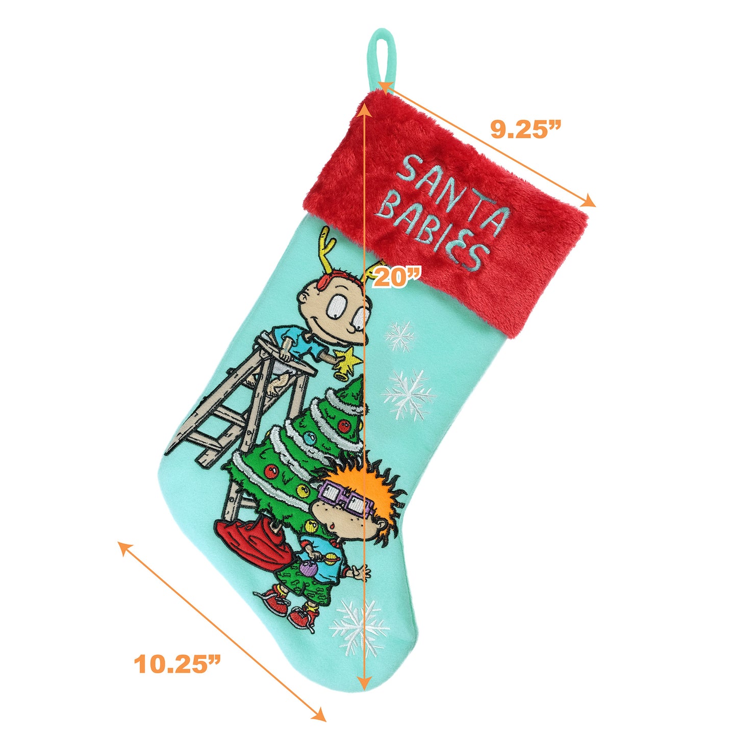 
                  
                    Rugrats Embroidered 20" Applique Christmas Stocking
                  
                