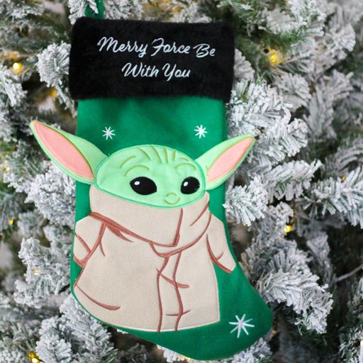 
                  
                    Star Wars - Baby Yoda Applique Christmas Stocking
                  
                